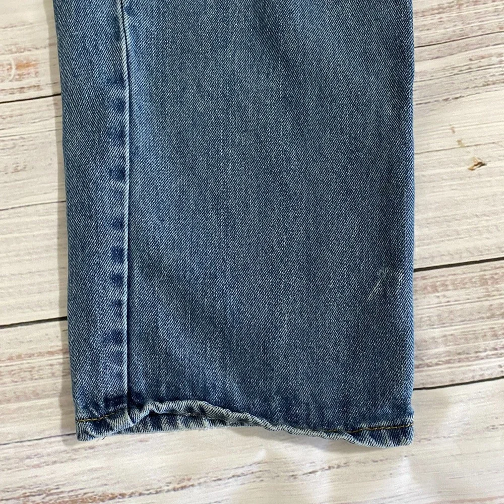 Levis‎ 550 Jeans Straight Relaxed Fit Blue Cotton Men's Size 34x32 (Fits 32x29)